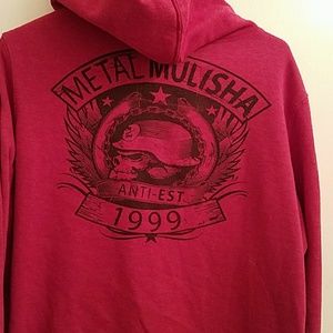 Metal Mulisha Hooded zip sweatshirt